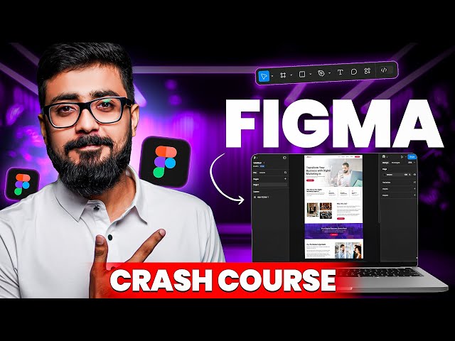 Figma UI Design tutorial for beginners 2025