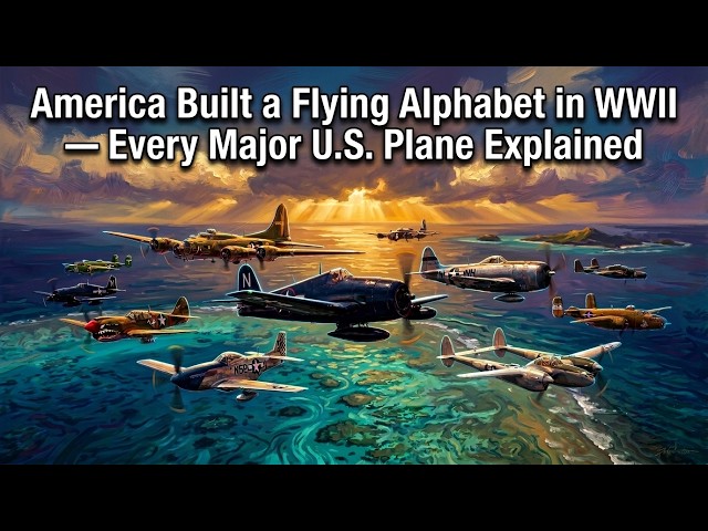 America Built a Flying Alphabet in WWII — Every Major U.S. Plane Explained