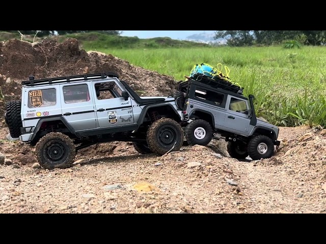 Rock Crawlers Mn86 Vs Mn99s Go Off-roading!