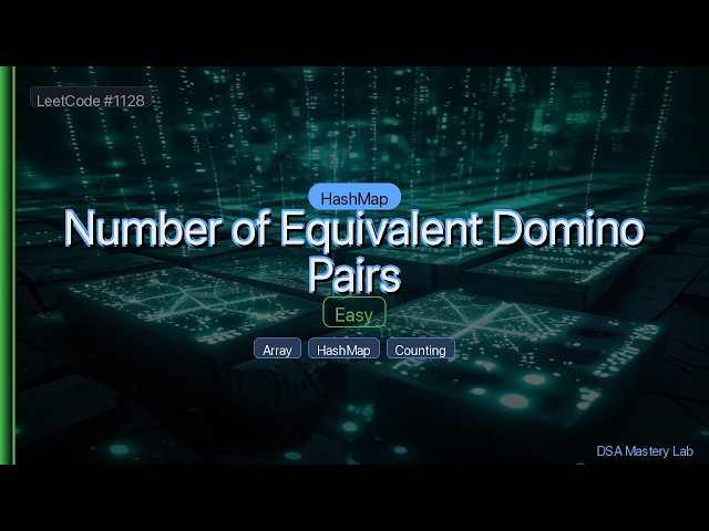 LeetCode 1128: Number of Equivalent Domino Pairs — The HashMap Trick (C#)