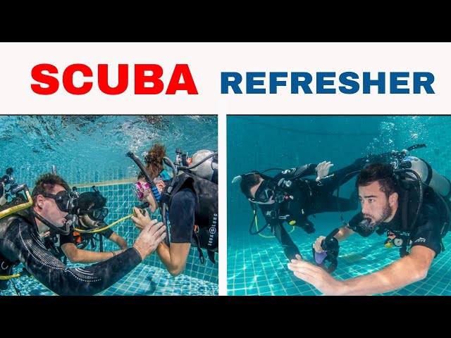 Scuba Refresher Course Skills Video 🤿 | Improve Confidence & Get Back Into Diving Safely