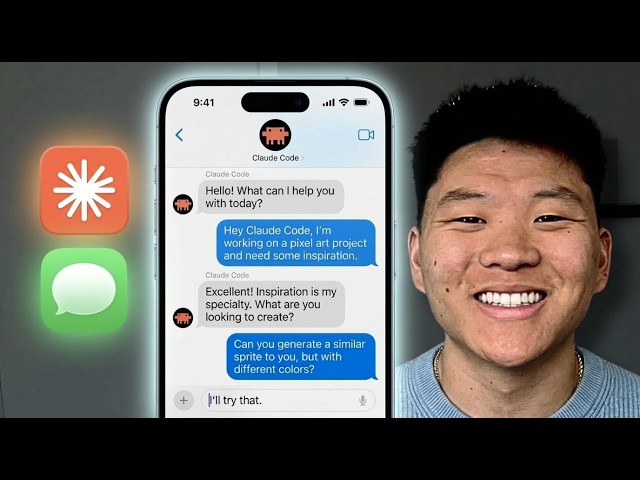 Claude Code + iMessage is Finally Here.