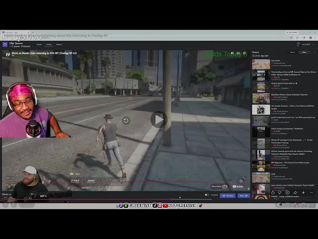 Greenish reacts to Shotz calling Hutch Fake for Returning to RP | Prodigy RP 4.0