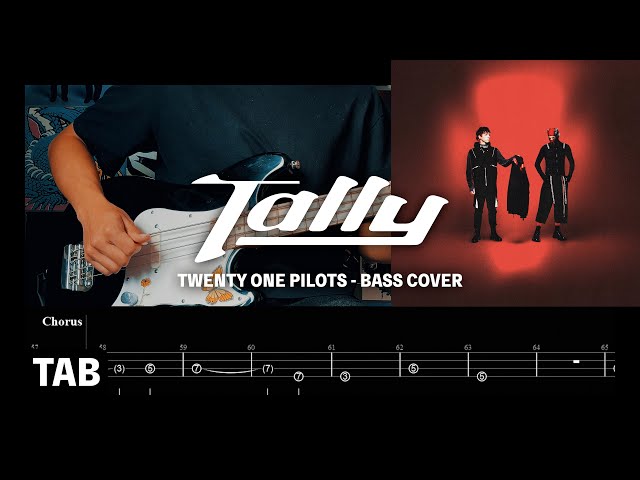 Twenty One Pilots - Tally (Bass Cover + Tab) | Lesson | Cover | Tutorial