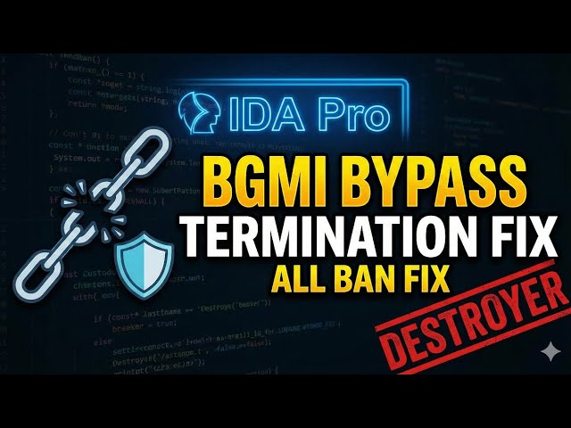 IDA PRO METHOD BYPASS MAKING ANY GAME ONLINE TERMINATION FIX ALL | 10 YEAR FIX IDA METHOD #IPxKINGYT