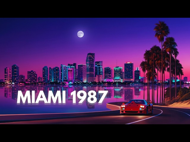 MIAMI 1987  80s Chillwave Vaporwave VHS