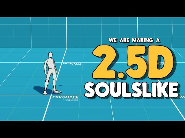 Deciding The VISUAL STYLE for our 2.5D SOULSLIKE game | Devlog 1
