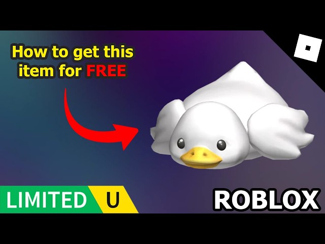 FREE UGC LIMITED - HOW TO GET UGC Cute duck on your head in Medal Hub