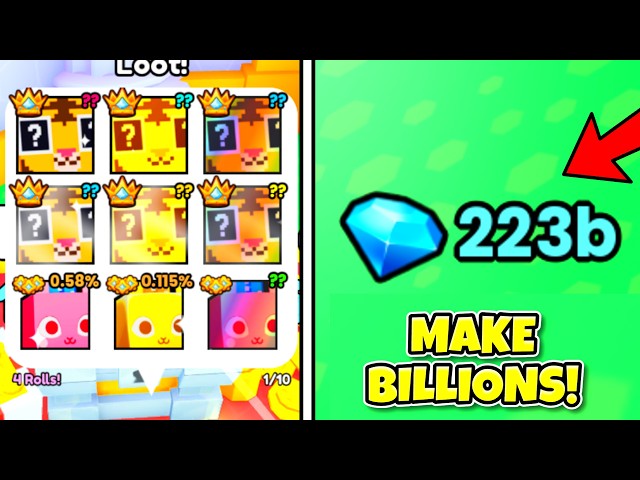 Make BILLIONS DAILY By Doing This in Pet Simulator 99! (Lucky Block Update)