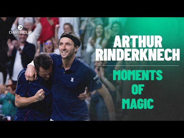 REMARKABLE RINDERKNECH |10 BEST winners, two MASSIVE singles wins | #DavisCup Qualifiers 1st Round
