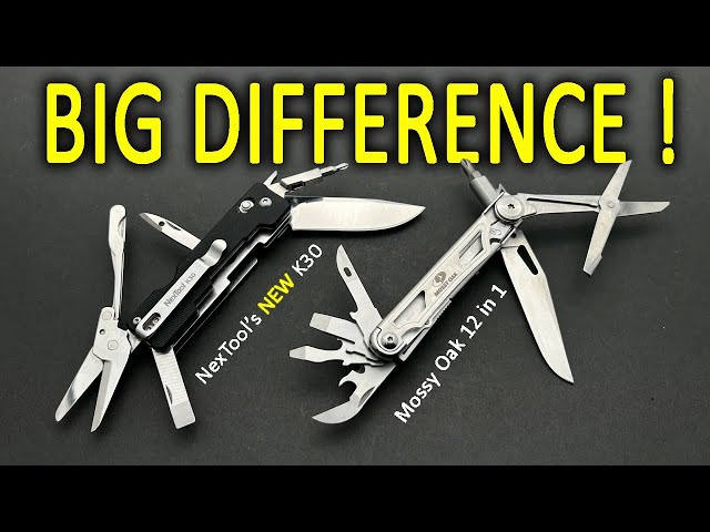 The Ultimate EDC Knife-Tool? Nextool's NEW K30 vs. Mossy Oak 12-in-1