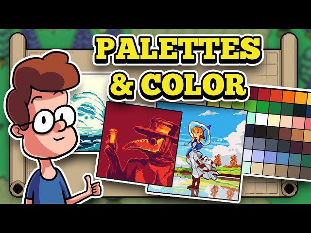 Pixel Art Color - Creating a Palette, Hue Shifting, and Color Theory | Pixel Art Fundamentals
