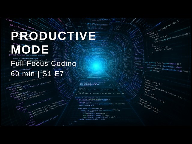 1-Hour Code With Me 💻 Deep Focus (No Talking)