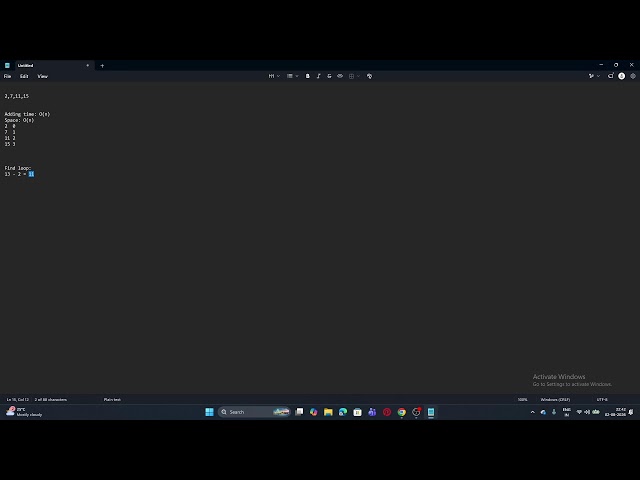 Blind 75: Day 1: Two Sum