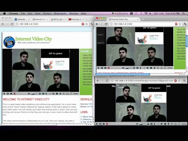 Internet Video City Demonstration