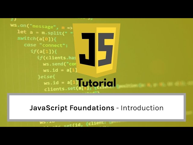 JavaScript Tutorial For Beginners: Introduction