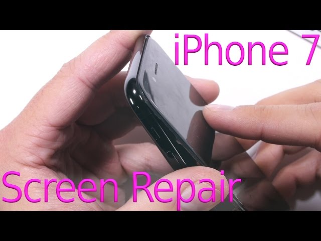 iPhone 7 Screen Replacement shown in 5 minutes