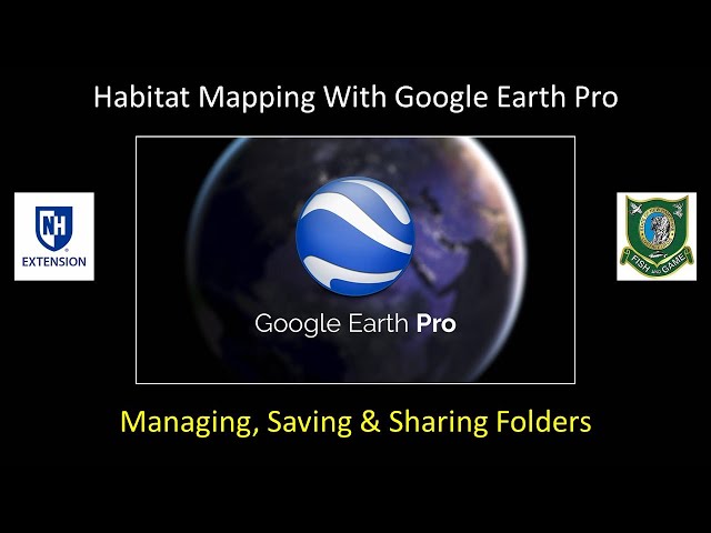 Google Earth Tutorial #6: Managing, Saving & Sharing Folders