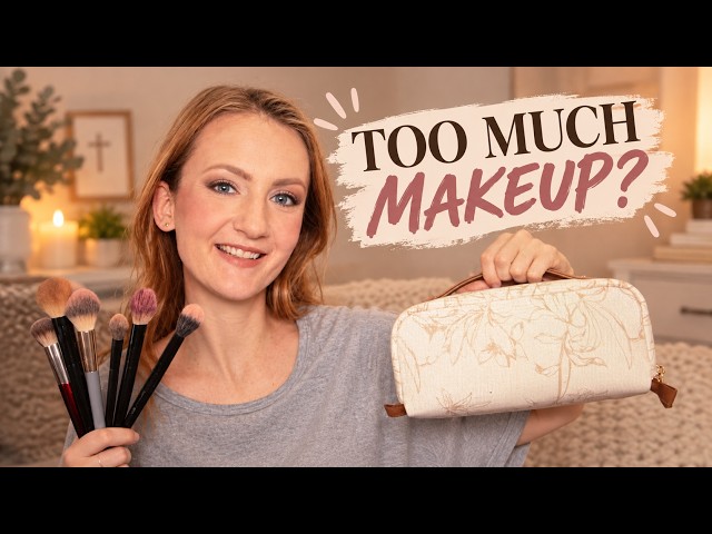 From overwhelmed to a simple makeup bag you’ll actually use part 2