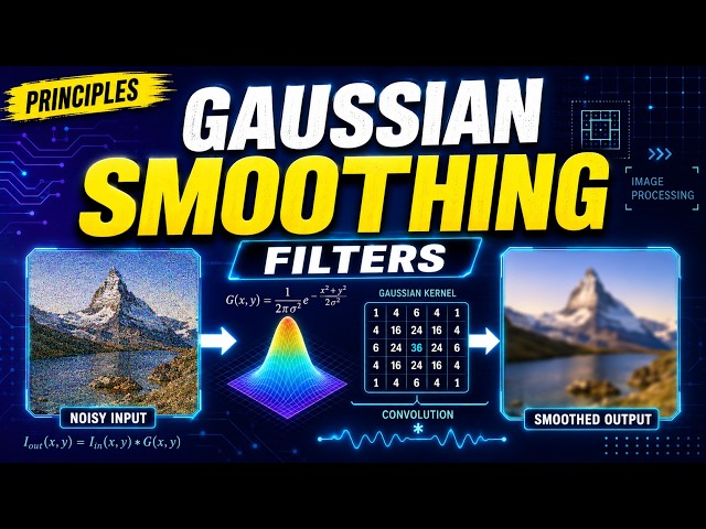Gaussian Smoothing Kernel Sigma & Convolution