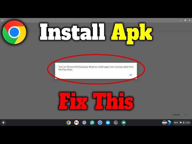 How To Install Apk On Chromebook WITHOUT Developer Mode | Easy Method