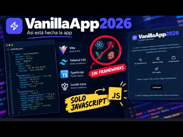 POC SPA con VanillaJs. Aplicación Web con Javascript,  Tailwind y I18n
