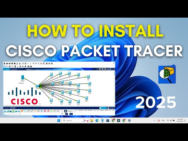 How to download cisco packet tracer for windows 11 | Install cisco packet tracer windows 11