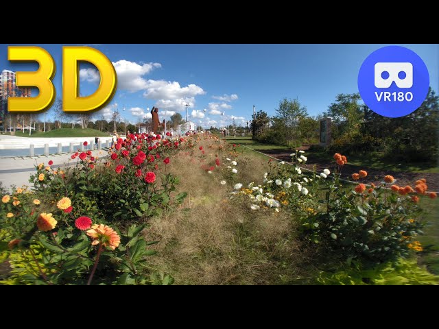 Floriades Garden, Almere, The Netherlands in VR180 3D