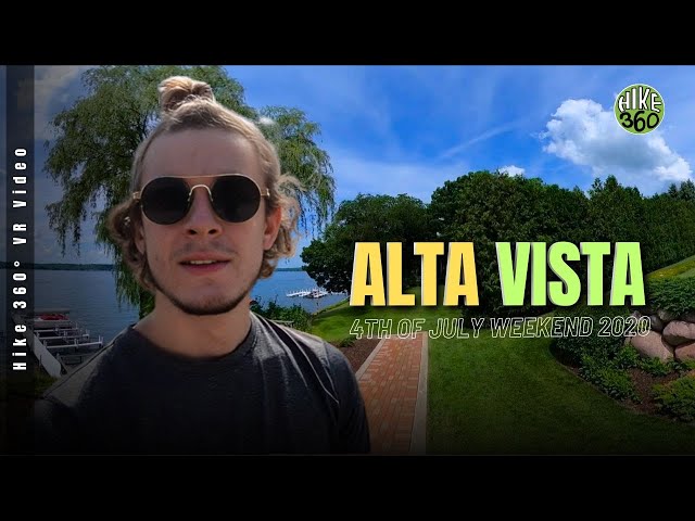 Lake Geneva Hike - Alta Vista on 4th of July Weekend 2020 (Hike 360° Video, VR)