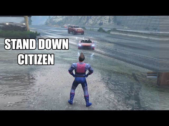 Super Hero but he isn't so super (GTA 5 RP)