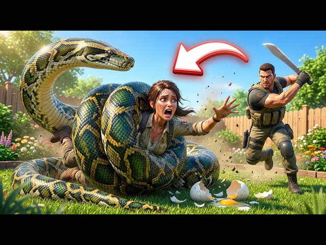 Heroic Rescue Team Saves Innocent Kids from GIANT Lion Attack on Mountain Road 🦁🚌