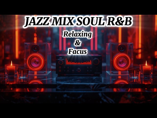 Late Night Smooth Jazz & Soul R&B 24/7 - Midnight Lounge Instrumental Music for Relax
