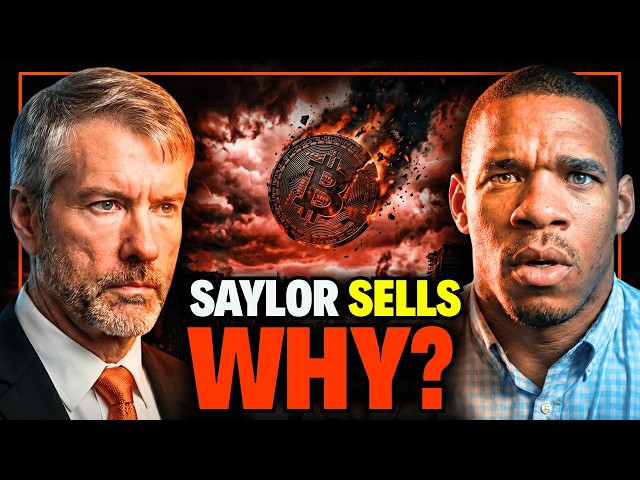 Bitcoin is CRASHING and Saylor Just SOLD (Here's The Real Story)