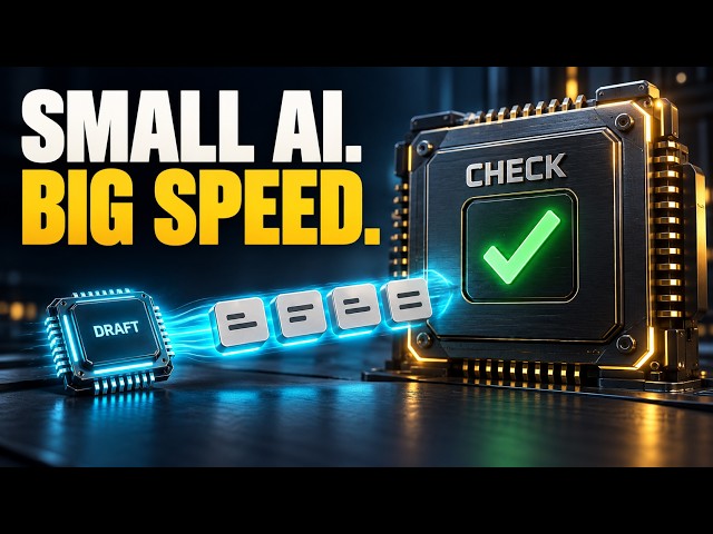 Speculative Decoding Explained: A Small Model Guesses, a Big Model Checks
