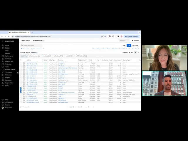 Behind The Scenes Demo of the Compass Technology Platform with CEO Robert Reffkin and Rory Golod