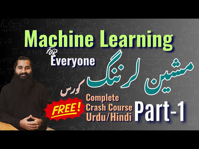 Machine Learning in Python | Complete Crash Course | Python | Scikit-learn | (Part-1/2)