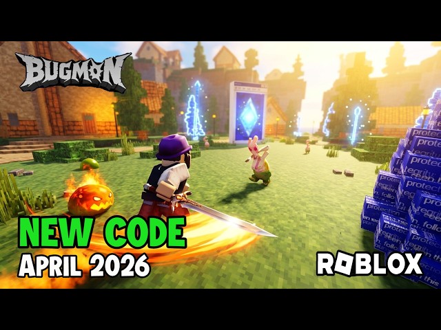 Roblox Bugmon NUEVO CÓDIGO Abril 2026