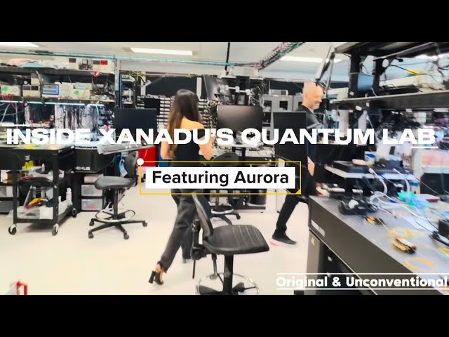 INSIDE XANADU’S QUANTUM LAB | Featuring Aurora, Their Latest Quantum Computer