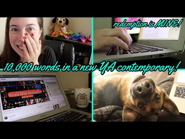 WRITE ANYTHING DAY (& the world wide writeathon) VLOG // 10K IN 1 DAY! ✨