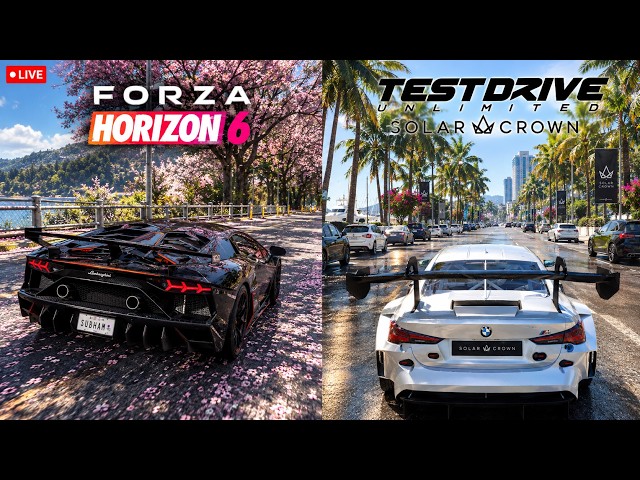 FORZA HORIZON 6 & Test Drive Unlimited Solar Crown