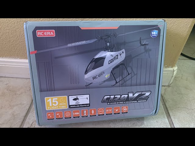 Rc Era C129 V2 Rc Helicopter Unboxing