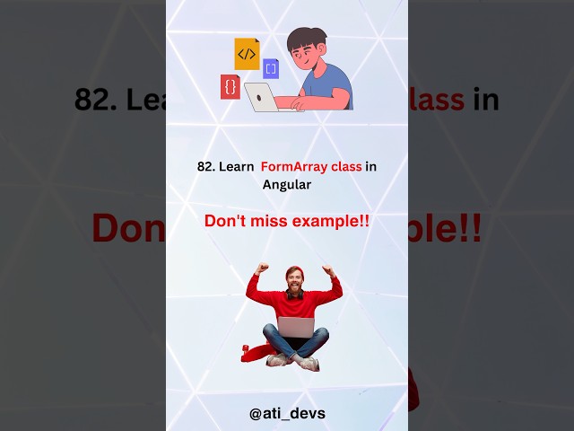 What is  FormArray class in Angular? #shorts #angular #interview