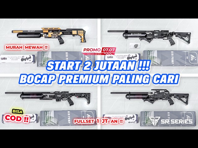 BOCAP PREMIUM STARTS AT 2 MILLION ⁉️The Most Worthwhile Bocap PCP Rifle Price!!! Bonus Full Set, ...
