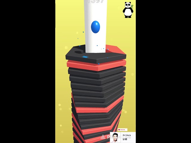 Stack Ball Live Gameplay ArtAura #StackBall #StackBallLive #Gameplay #GamingLive
