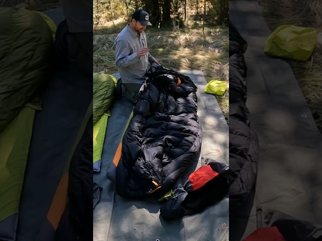 BEST SLEEP SYSTEM I've EVER had on a backpacking trip!