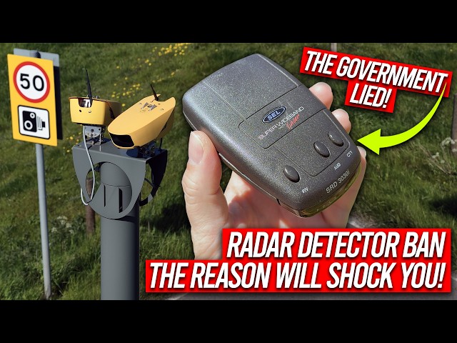 Intentaron prohibir los detectores de radar: ¡La razón te sorprenderá!