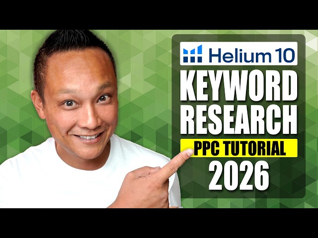 Amazon Keyword Research Using Helium 10 | Advanced Ranking Method