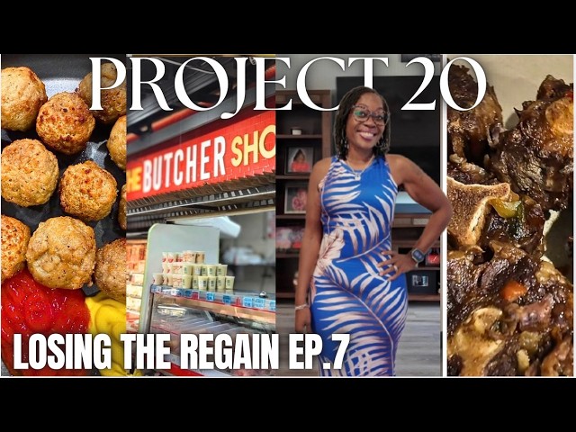 PROJECT 20: Losing the Regain | Realistic Day in My Life | Low Carb Meals, Errands & Weight Loss
