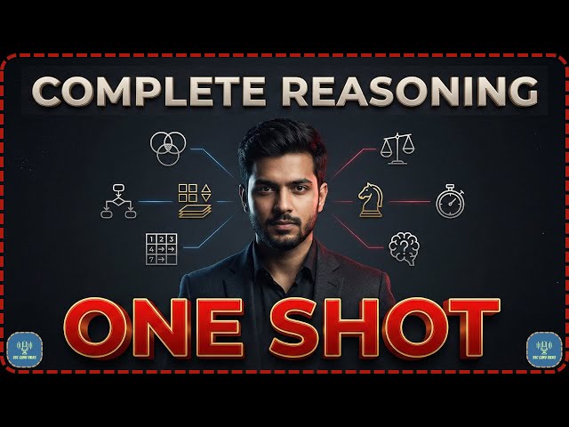 Complete Reasoning in One Video (With PDF Notes) 🧠 | For SSC, Railway, Bank & State Exams
