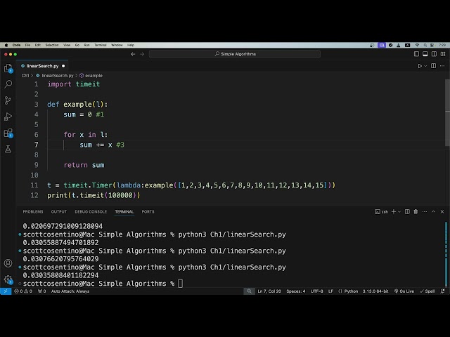 Algorithms and Data Structures Made Easy - Time Complexity